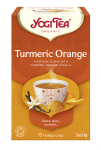 Herbata Kurkuma + Pomarańcza Bio 17x2,0g Yogi Tea TURMERIC ORANGE 