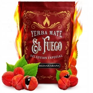 Yerba Mate El Fuego ENERGIA Guarana 500g Mega Moc