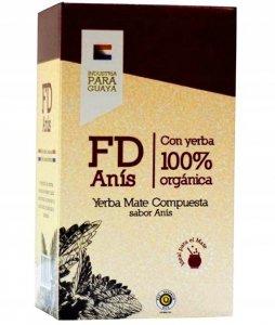 Yerba Mate Fede Rico ANIS FD Organica 250g BIO