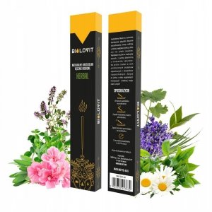 Kadzidelka Zapachowe Indyjskie Herbal Bilovit 40g