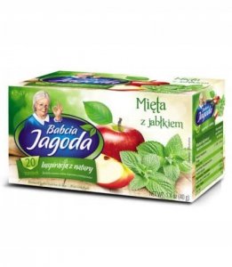 Herbata Jabłko Mięta Pieprzowa Lukrecja Ziołowo Owocowa 20T. Babcia Jagoda