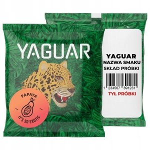 Yerba Mate Yaguar Papaya Mango 50g