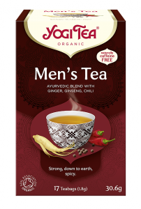 HERBATA DLA MĘŻCZYZN BIO (17x1,8g) - YOGI TEA Żeń - szeń Chili