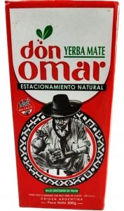 Yerba Mate Don Omar BCP Elaborada Con Palo 500g - Bajo Contenido De Polvo