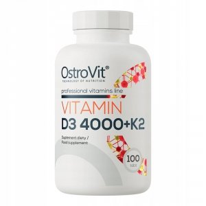 Suplement diety OstroVit Witamina D3 4000 IU + K2 100 tabletek