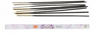 INDYJSKIE KADZIDEŁKA ZAPACHOWE VANILLA WANILIA HEM 8 szt. Kadzidło