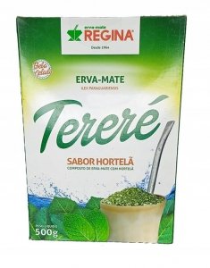 Yerba Mate Erva Regina Menta Terere Sabor Hortela 500g - Miętowa Brasileira