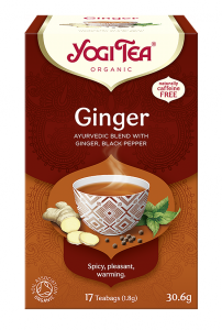 HERBATA Z PAZUREM - IMBIROWA Z PIEPRZEM BIO 17x1,8g YOGI TEA