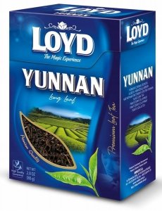 Herbata CZARNA LOYD Yunnan 80 g LIŚCIASTA
