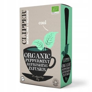 HERBATKA Z MIĘTY PIEPRZOWEJ (COOL) BIO (20 x 1,5 g) 30 g - CLIPPER