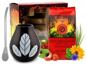 Zestaw Startowy w pudełku Exclusive Yerba Mate Green + Bombilla + Matero