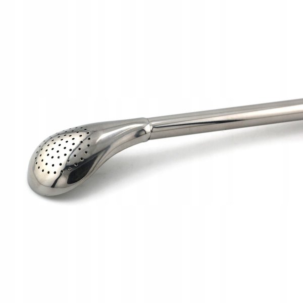 Bombilla PREMIUM INOX Solido Valerios Tubo Grueso 18,5 cm