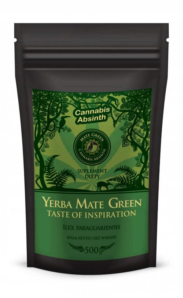 Yerba Mate Green Cannabis Absinth MOC 500g 0,5kg