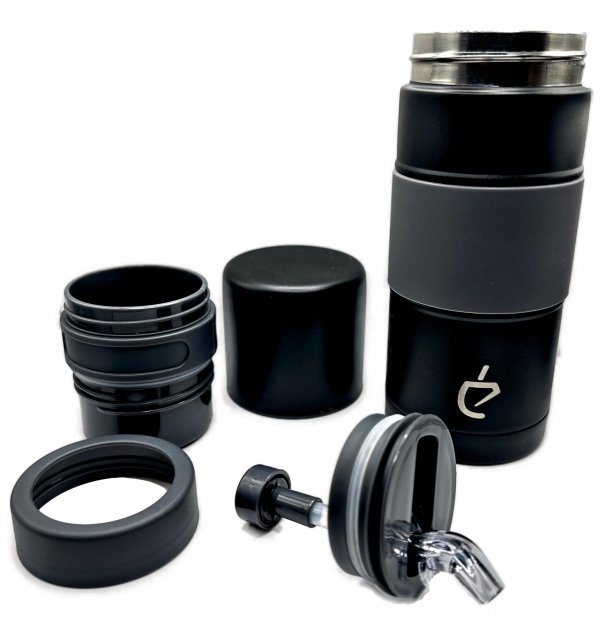 Oryginalny Yerbomos UN MATE: matero, termos, bombilla w jednym do YerbaMate
