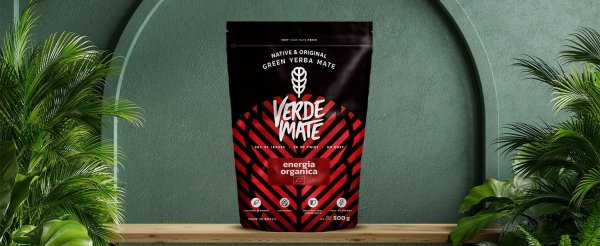 Yerba Verde Mate Green Mas Energia Guarana ORGANICA 400g Ekologiczna BIO
