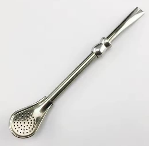 Bombilla nierdzewna Liza INOX CUIA z pierścieniem