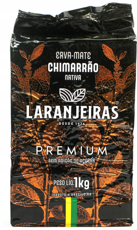 Yerba Mate Laranjeiras Chimarrao Premium 1kg 1000g