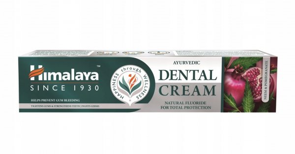 Himalaya Herbals Ayurvedic Dental Cream pasta do zębów z naturalnym fluorem