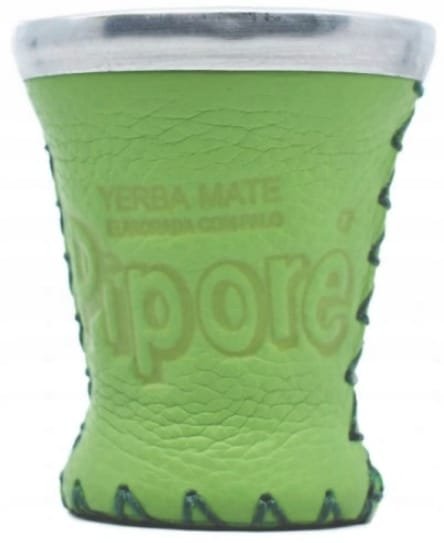 Matero Pipore Verde Zielone skórzane - do yerba mate