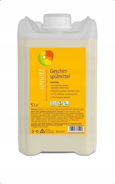 Płyn do mycia naczyń XXL Sonett Nagietek 5 l