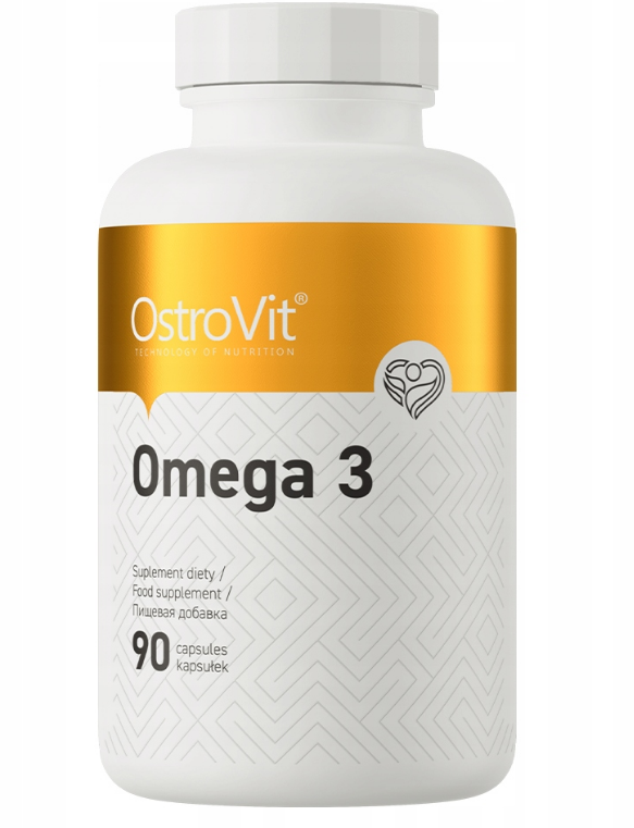 OstroVit Omega 3 90 caps WITAMINY KWASY TŁUSZCZOWE