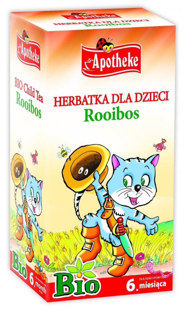 HERBATKA DLA DZIECI OWOCE LEŚNE Z MALINĄ PO 9 MIESIĄCU BIO 20 x 2g APOTHEKE