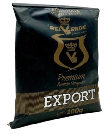 Yerba mate Rei Verde Export Premium 100g TIPO PU Black