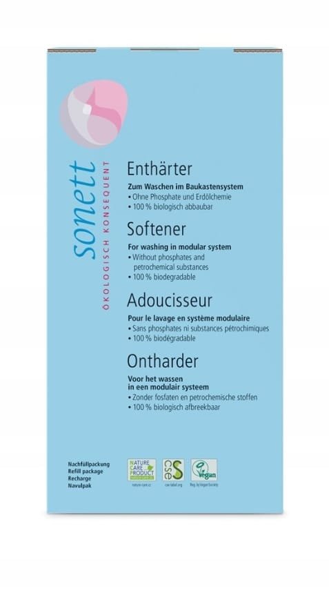Sonett ekologiczny środek do zmiękczania wody 1 kg EKO