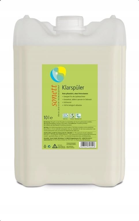Sonett nabłyszczacz do zmywarek 10 litrów