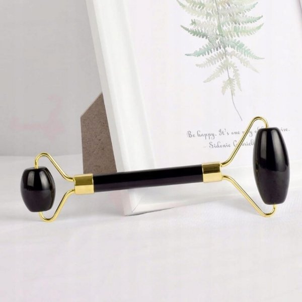 MASAŻER DO TWARZY Z JADEITU ROLLER WAŁEK JADEITOWY