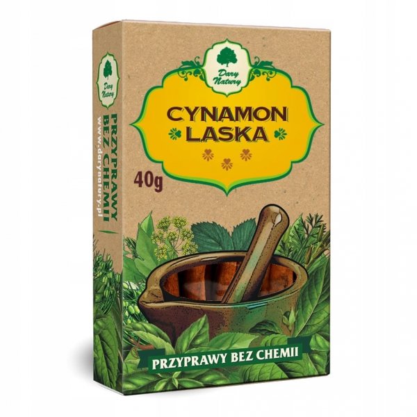 Cynamon Cassia laska 40g DARY NATURY