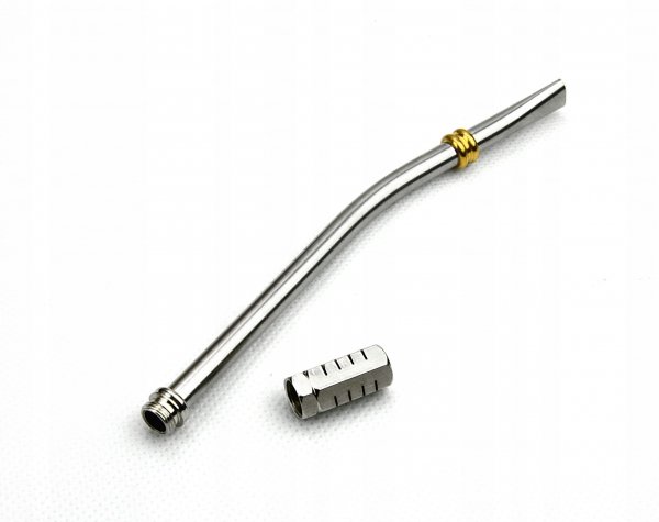 Bombilla HEXAGONAL 17 cm, inox, do yerba mate