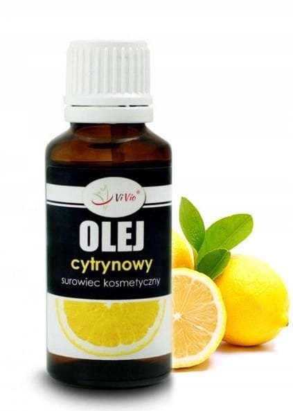 Naturalny olejek eteryczny CYTRYNOWY 30ml - Vivio