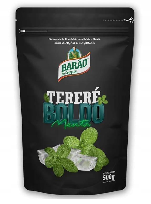 Yerba Mate Barao TERERE Menta Boldo 500g Mięta Doypack