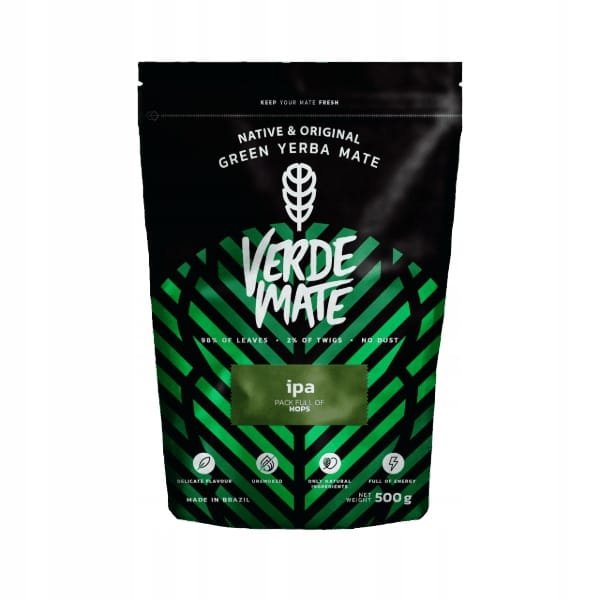 Yerba Verde Mate IPA + Chmiel 500g z chmielem