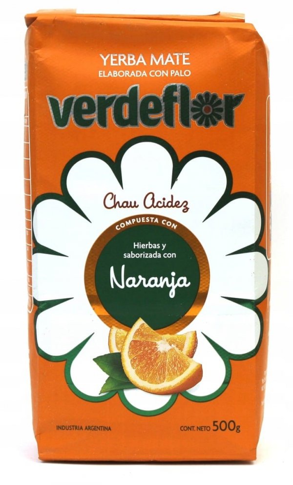 Yerba Mate Verdeflor Naranja 500g (pomarańczowa) 0,5kg