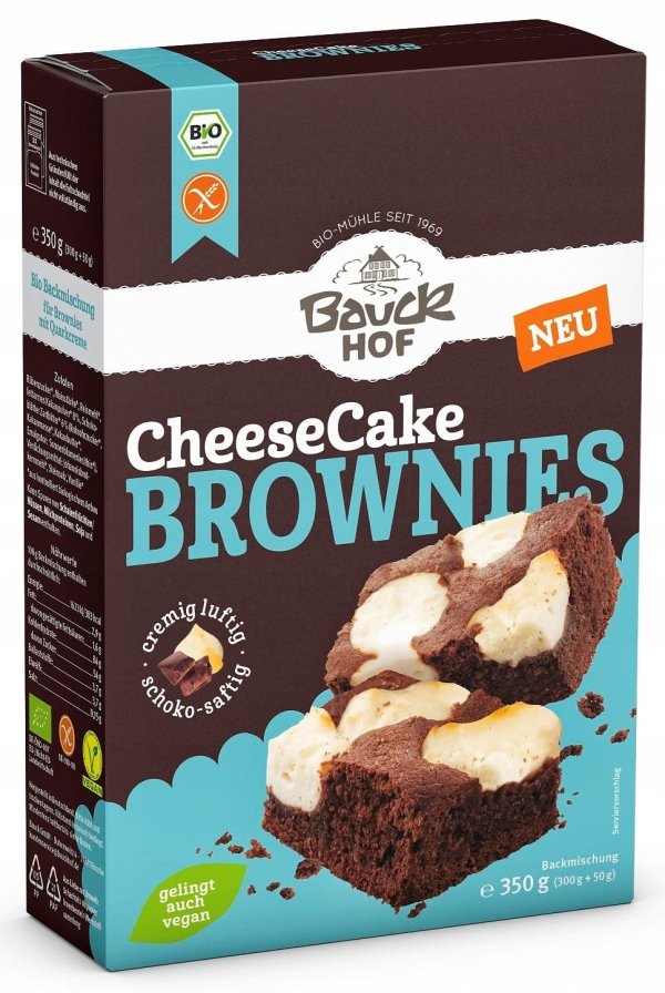 MIESZANKA NA SERNIKOBROWNIE BIO 350 g - BAUCK HOF