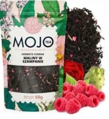 Herbata owocowa MOJO TEA Maliny w Szampanie 50 g