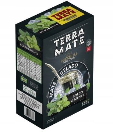 Yerba mate Terra Mate Terere Menta Boldo Premium 500g Miętowa