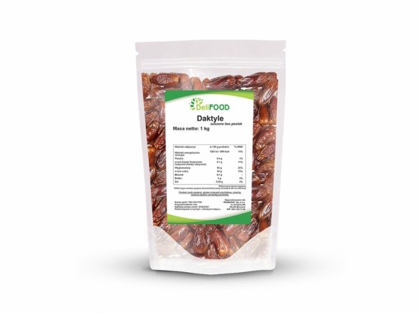 Daktyle bez pestek 1kg Vivio 1000 g suszone