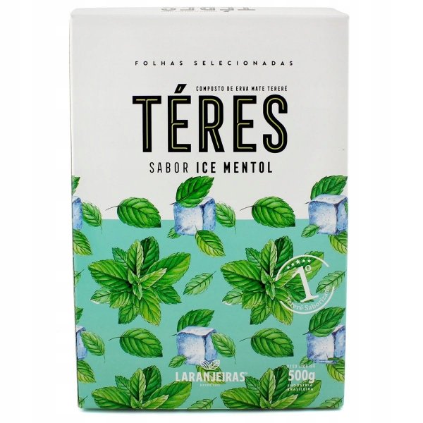 Yerba Mate Laranjeiras Terere ICE Mentol 500g mega miętowa 0,5kg