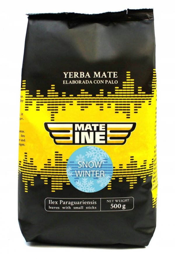 Yerba Mate MATEINE Snow Winter 500g Imbir Cynamon