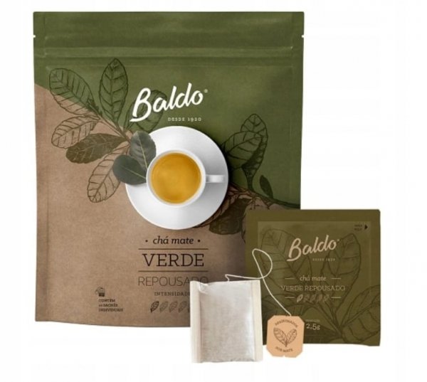 Yerba Mate Baldo Cha Mate Verde 25g (10x2,5g) Brazylia