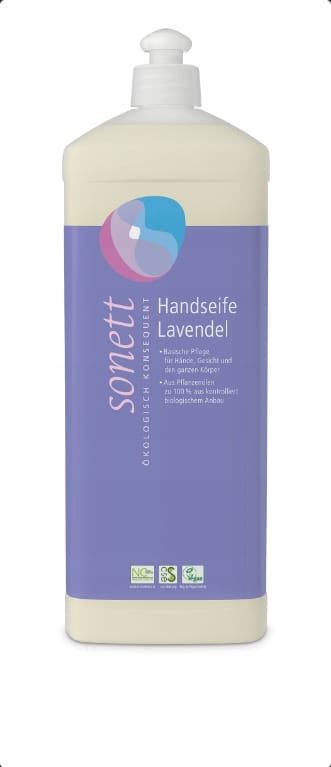 Sonett Mydło w Płynie Lawendowe Ekologiczne 1 l