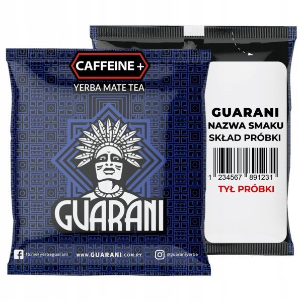 Yerba Mate GUARANI Energia Caffeine + 50g Paragwaj