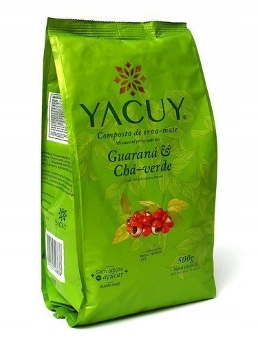 Yerba Mate Yacuy Guarana + Zielona Herbata 500g