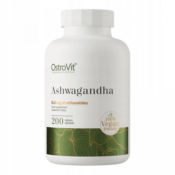 Suplement diety OstroVit Ashwagandha 200 tabletek