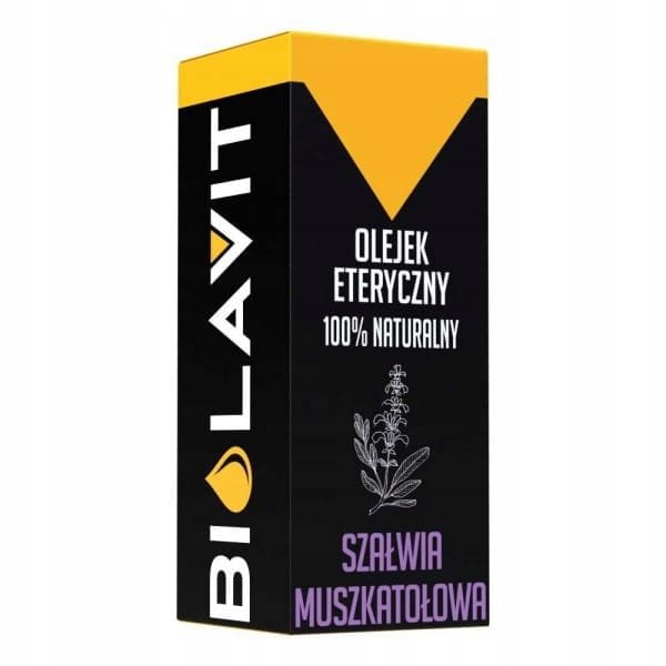 Olejek eteryczny z szałwii muszkatołowej 10 ml Bilovit Szałwia muszkatołowa