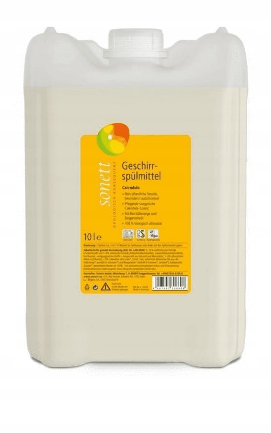 Sonett płyn do mycia naczyń nagietek 10 litrów