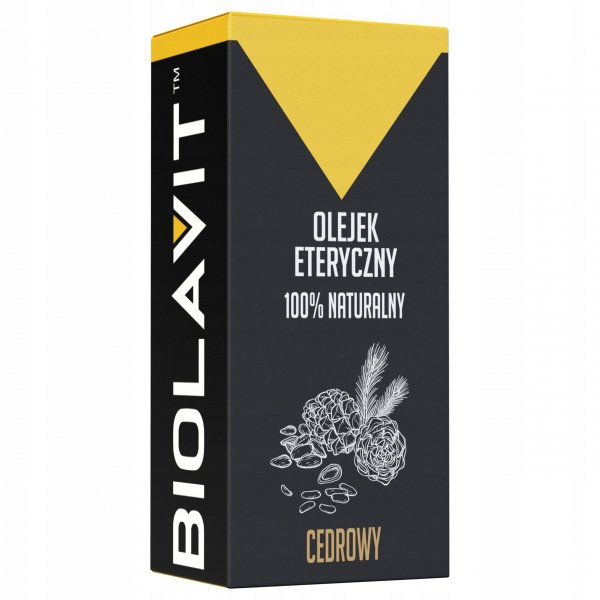 Cedrowy olejek eteryczny Bilovit 30 ml - Naturalny XL
